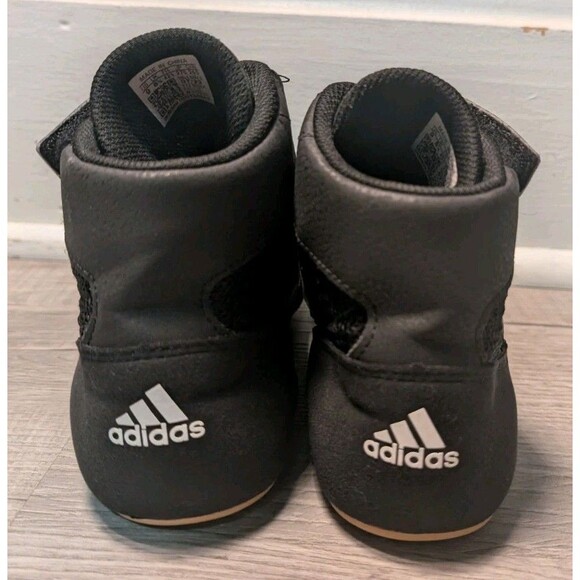 Adidas HVC 2 Wrestling Shoes Men’s Size 9 MMA Boxing Gum Soles AQ3325 NO LACES - Picture 5 of 7